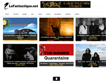 Tablet Screenshot of lefantastique.net